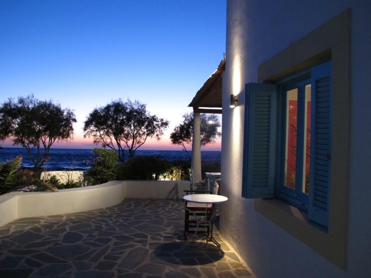 Oklaca Patmos Beach Rooms Skála Buitenkant foto