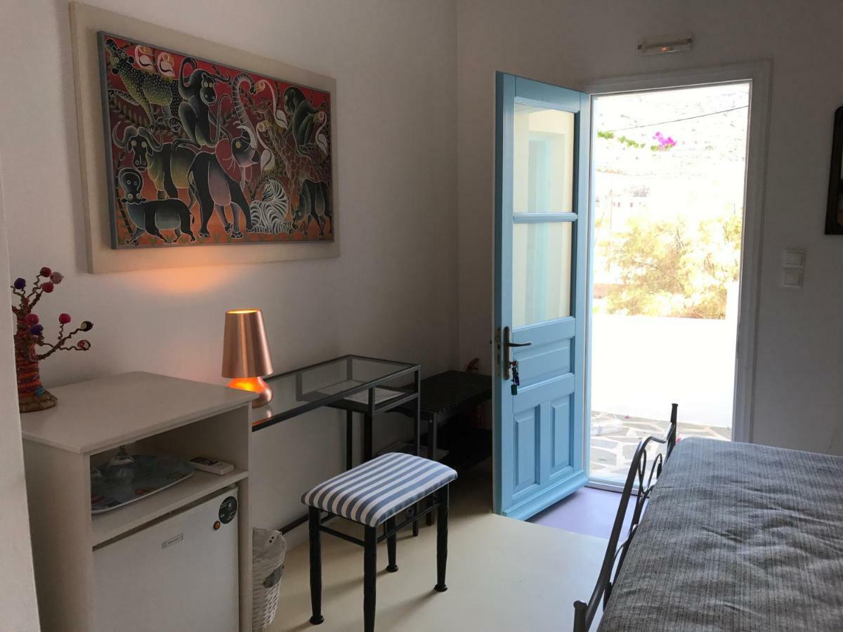 Oklaca Patmos Beach Rooms Skála Buitenkant foto